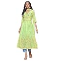 EthnicJunction Women39s Georgette Embroidered and Sequence Work