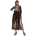 EthnicJunction Women39s Georgette Embroidered and Sequence Work