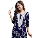 EthnicJunction Women39s Poly Rayon Bandhani Print A-line