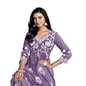 EthnicJunction Women39s Silk Blend Regular Fit Chikankari