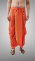 Ethnicvilla Men Confertable Stitched Dhoti Silk Self Design Men Dhoti