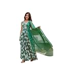 Floral Anarkali Sleeveless Kurta with Dupatta Maroon