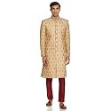 Ethnix Men39s Heavy Hand EMB. Sherwani with