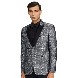 Ethnix Mens SB2B Peak Lapel Jacket Regular
