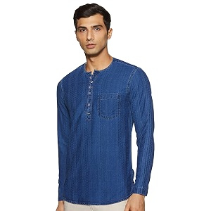 Ethnix by Raymond Mens Cotton Regular Kurta