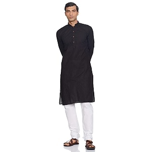 Ethnix by Raymond Mens Cotton Kurta Pyjama