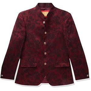 Ethnix by Raymond Mens Jaquard Bandhgala