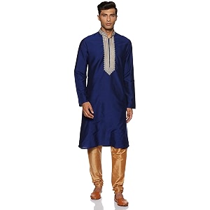 Ethnix by Raymond Mens Poly Viscose Kurta