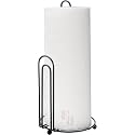 Napkin Toilet Paper Holder Roll Stand Storage Organizer and Dispenser for Bathroom, Vanity, Shelf, Cabinet Organization (U-Shape Set of 1)
