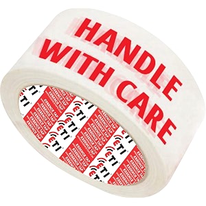 cello tape 2 inch 65mtr handle with care fragile tape printed set of 24