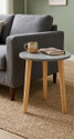 etiquette art Coffee Table Faux Marble Design