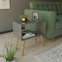 etiquette art Engineered Wood Side Table