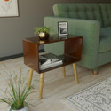 etiquette art Engineered Wood Side Table