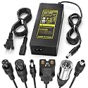 ETL Certified 42V 2A Electric Scooter Charger with Universal 7 Plugs, Fast Charger Replacement for 36V 10S Lithium Battery, Compatible with Razor/Gotrax/Jetson/Ninebot/Voyage Hoverboard & E-Bike