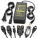 ETL Certified 54.6V 2A Electric Bike & Scooter Charger, 7-in-1 Universal Charger for 48V 13S Lithium Battery, Compatible with Razor, Gotrax, Jetson, Ninebot, Segway and More, Fast & Safe Charging