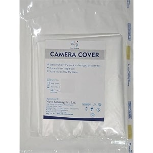 eto sterile disposable camera cover pack of 1 for surgical amp medical use protective ot equipment sleeve for operation theatre hospital grade equipment protector