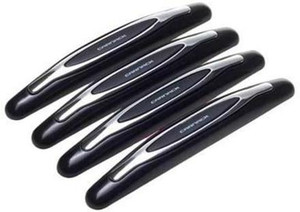 etradezone plastic car door guard black pack of 4 maruti ertiga