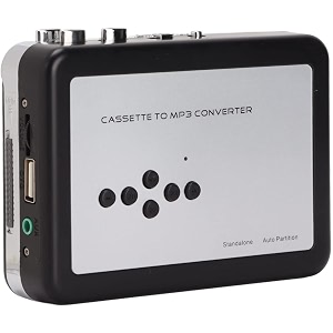 etzin cassette to mp3 converterportable cassette to digital converter transfer tapes to mp3 formats via usb cable compatible with mac and personal computers-ezcap-231-epl-150ca-01