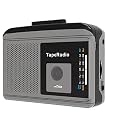 Etzin Portable Cassette Player, Tape to MP3 Format Converter, AM/FM Radio Walkman Receiver, Build-in Speaker (Ezcap-233)-EPL-147CA.
