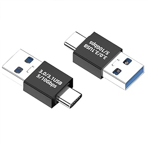 etzin usb c a adapter  otg usb c usb a male adapter - mini size lightweight usb 31 adapter with aluminum shell for mobile phone wallet data sync-epl-1069tc