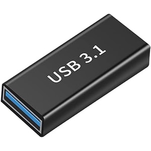 etzin usb c female to usb a female adapter usb type c coupler extender extension thunderbolt 3 compatible connector strong usb c to usb a connector-epl1070tc