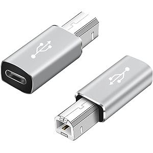 etzin usb c to usb b print converter type c to midi digital interface adapter connect keyboard to mobile phone via otg for printer electric pianopack-2 epl-1078tc