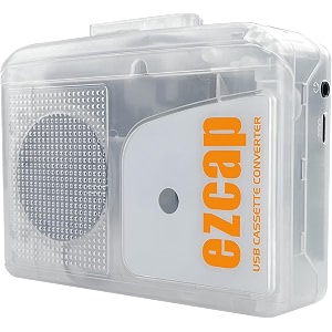 etzin usb cassette converter mp3 - convert audio cassette tape to digital mp3 files - cassette player with built-in speaker epl-1399ca