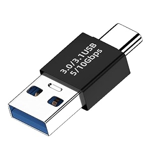 etzin usb type c male to usb a male connector usb 30 adapter usb a male to male plug coupler extender usb 31 gen 2 super speed charging and upto 10gbps transfer speed type a to type c-epl-1069tc