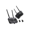 ETZIN Wireless HDMI Transmitter and Receiver with 2 x 4400 mAh Batteries, 200M FHD HDMI Wireless Video Transmission Set with HDMI Loopout, Support 1TX to 4RX for Live Stream, Filmmaking and EPL-1199WA
