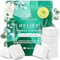 Eucalyptus &amp; Mint Shower Steamers 18 Pack - Aromatherapy Self Care &amp; Relief