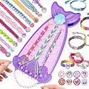 Euclidean Cube 2 in 1 Friendship Bracelet Making Kit for Girls 8-12