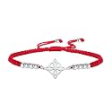 Witch Knot Bracelet Irish Trinity Celtic Knot Bracelet Handmade Braided Rope Lucky Red String Bracelet Adjustable Beaded Couple Triquetra Wiccan Amulet Jewelry