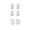 eufy Original Duckbill Valves (4-Pack) and Diaphragm (2-Pack) for Wearable Breast Pump E10/E20/S1/S1 Pro, Leak-Proof and Dust-Proof Breast Pump Replacement Parts