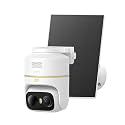 eufy Security eufyCam C37, 4K Solar Camera, 360° Pan&Tilt Auto AI Tracking