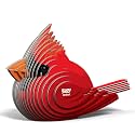 EUGY Cardinal 3D Puzzle, 30 Piece Paper Craft Kit for Kids 6+