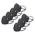 EUME Protect+ 95 Reusable and Washable Face Mask (UNISEX) - (Black, Pack of 7)