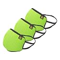 EUME Protect+ 95 Reusable and Washable Face Mask (UNISEX) - (Green, Pack of 3)