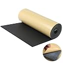 Eunice Sponge Neoprene Foam Sheet with Adhesive, 12 in x 59 in x 1/8 in