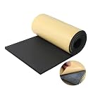Eunice Sponge Neoprene Foam Sheet with Adhesive, 12 in x 59 in x 3/4 in