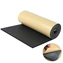 Eunice Sponge Neoprene Foam Sheet with Adhesive, 12 in x 59 in x 1/4 in