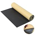 Eunice Sponge Neoprene Foam Sheet with Adhesive, 12 in x 59 in x 1/16 in