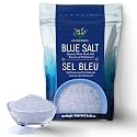 EUPHERBIA Blue Salt, Fine Grind, Rare Mineral Low Sodium, 2lb Fine Grind