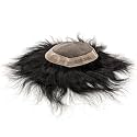 Euphoria® 9x6 MONOFILAMENT Hair Patch for men | Real and Natural Looking 100% Human Hair Wigs | Durable PU Breathable Hair Toupee | Proper Ventilation Non Surgical Hair Replacement System (Dark Brown Hair)