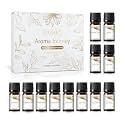 EUQEE 12 Pcs Fragrance Oils Gift Set for Aromatherapy