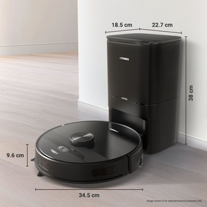 eureka forbes forbes smartclean with auto bin vacuum cleaner bagless dry vacuum cleaner with 2 in 1 mopping and vacuum wifi connectivity google assistant