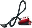 EUREKA FORBES Quick Clean DX Dry Vacuum Cleaner with 1200 Watts Powerful Suction Control, 3 Free Reusable dust Bag Worth Rs 500, Comes with Multiple Accessories, Dust Bag Full Indicator (Red), Standard with Reusable Dust Bag