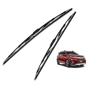 euro care metal type wiper blade compatibility with br-v windshield car wiper blade size d-26p-16
