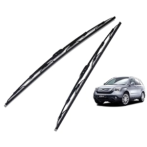 euro care metal type wiper blade compatibility with cr-v old model  2007-2016 windshield car wiper blade size d-26p-16