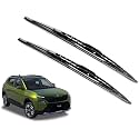 Euro Care Metal Type Wiper Blade Compatibility with Skoda Kylaq Windshield Car Wiper Blade Size D-24,P-18