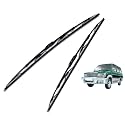 Euro Care Metal Type Wiper Blade Compatibility with Qualis Windshield Car Wiper Blade Size D-16,P-16